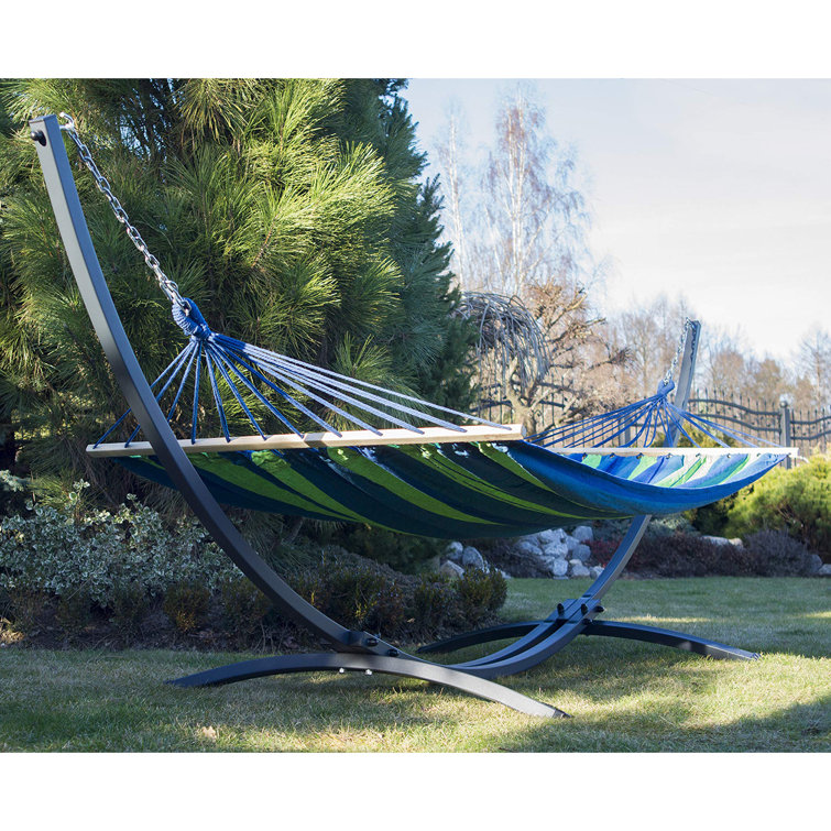 Dakota Fields Wooden Larch Single Classic Hammock with Stand Wayfair